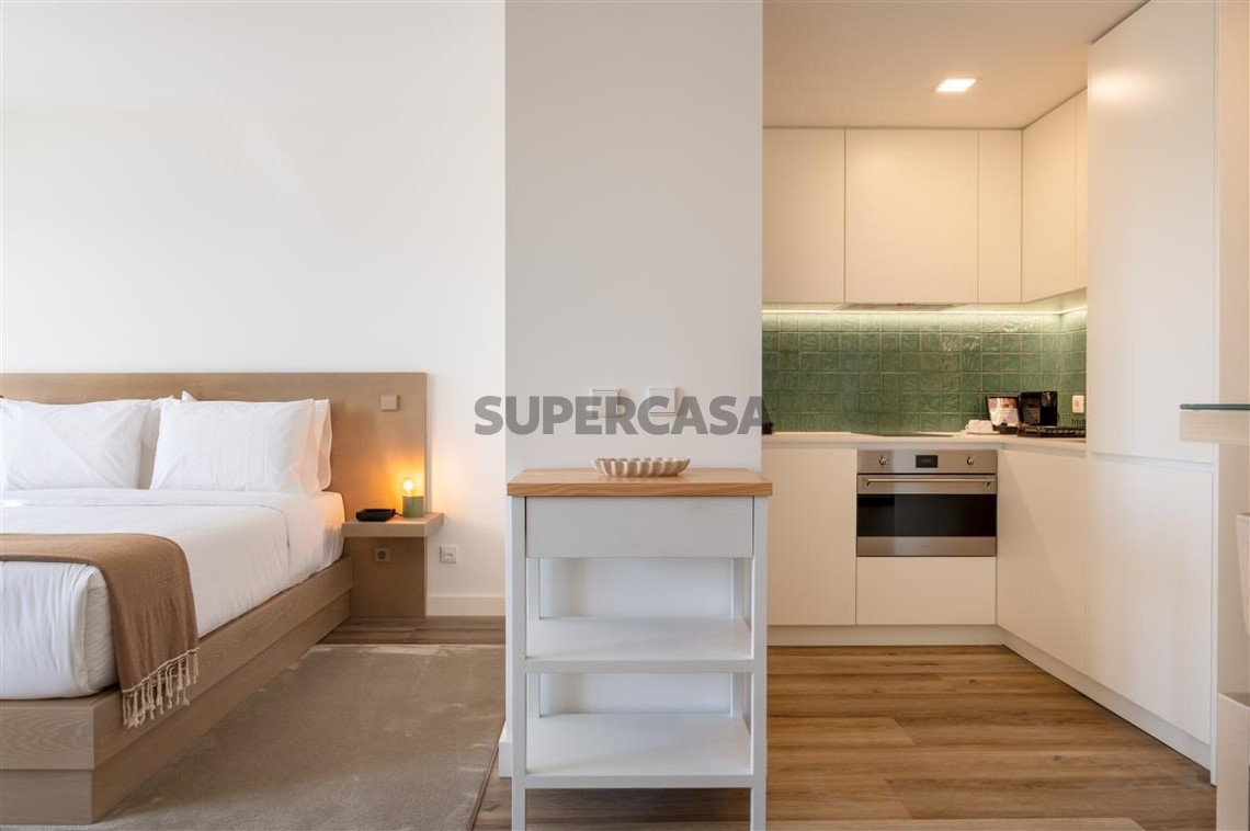 Quarto e cozinha Palácio da Fervença