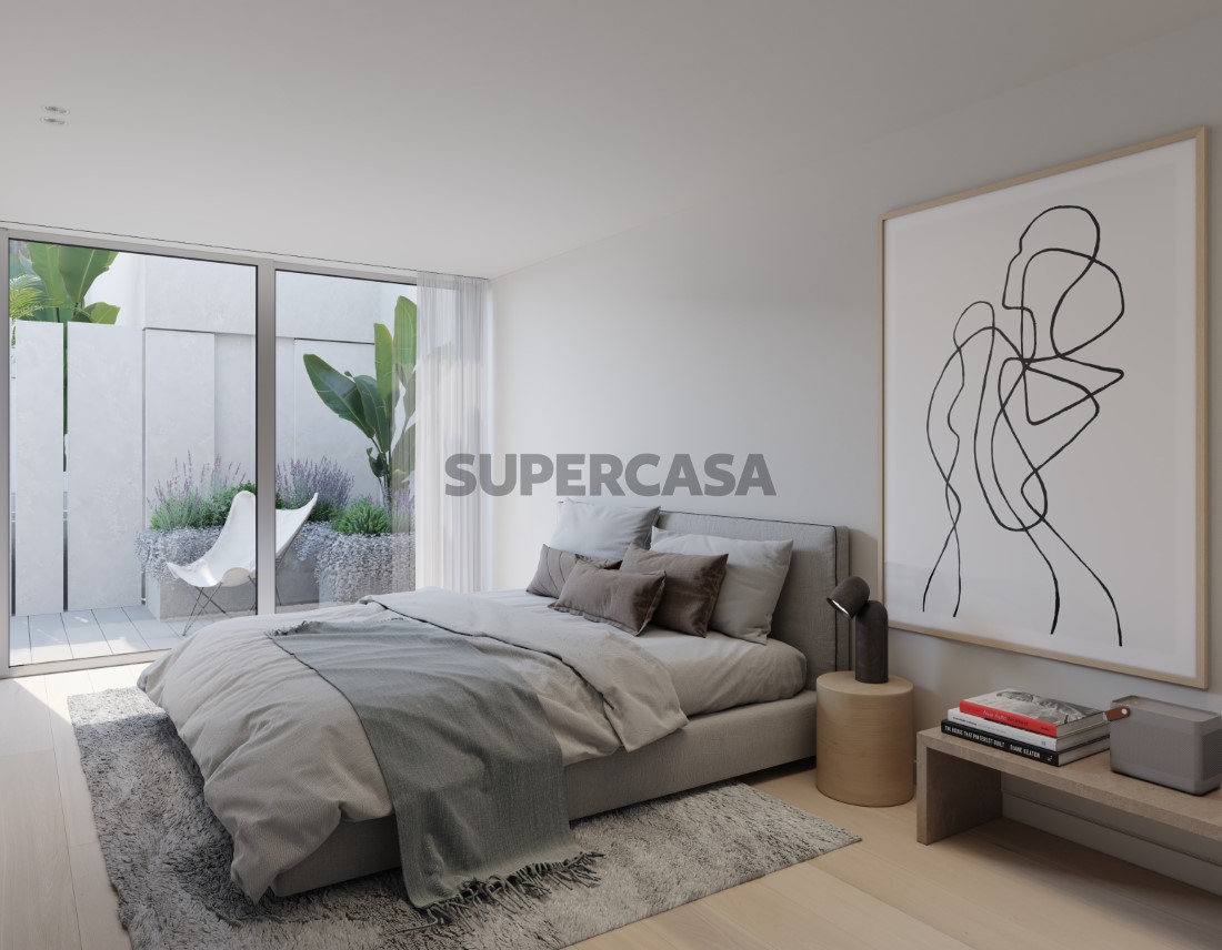 Quarto modelo Linea Residences