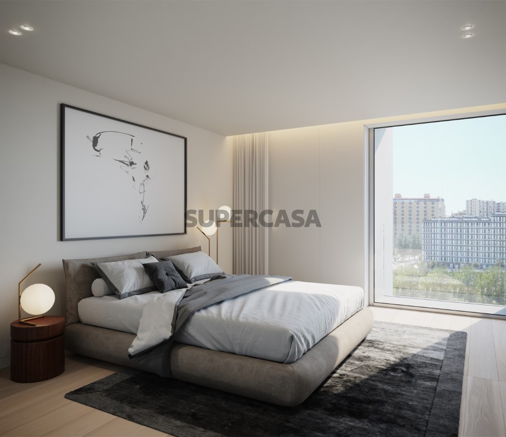 Quarto modelo Linea Residences
