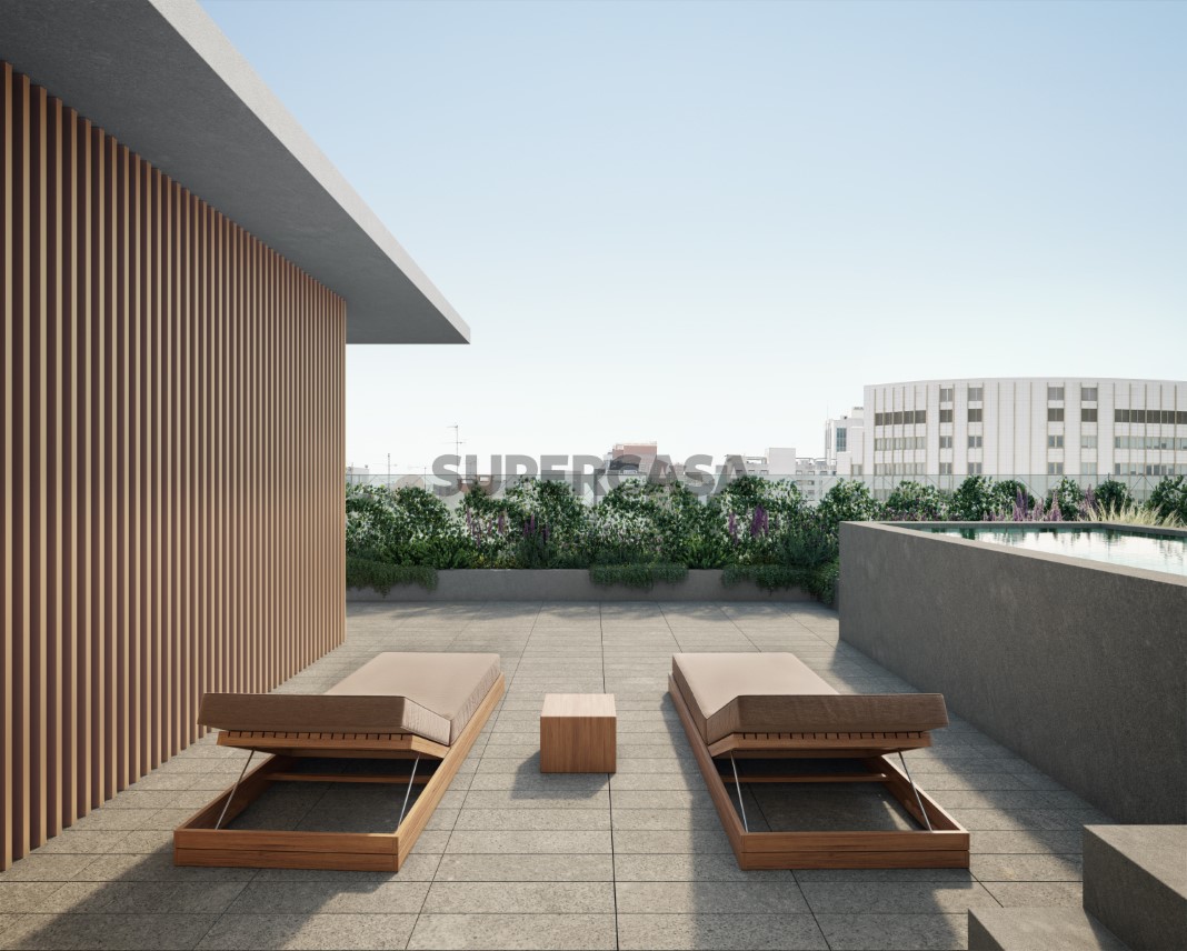 Terraço modelo Linea Residences