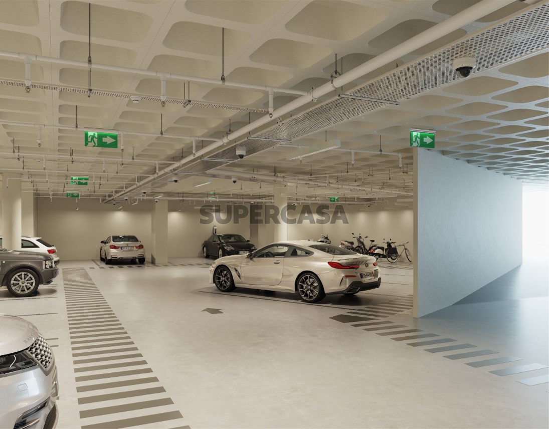 Garagem modelo Linea Residences