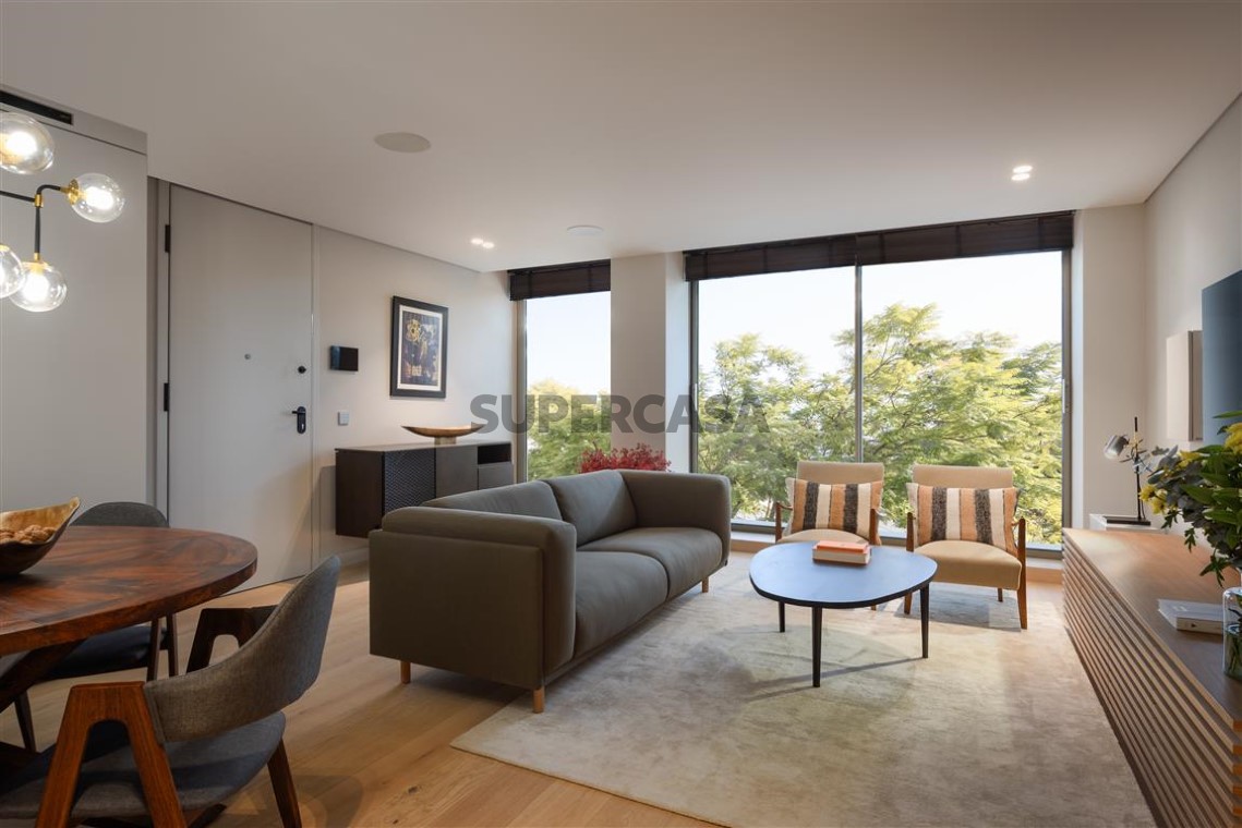 Sala andar modelo Linea Residences