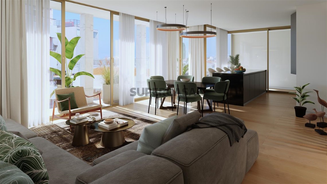 Sala modelo Golden View