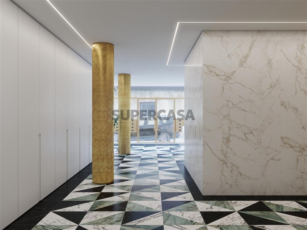 Hall do prédio modelo Golden View