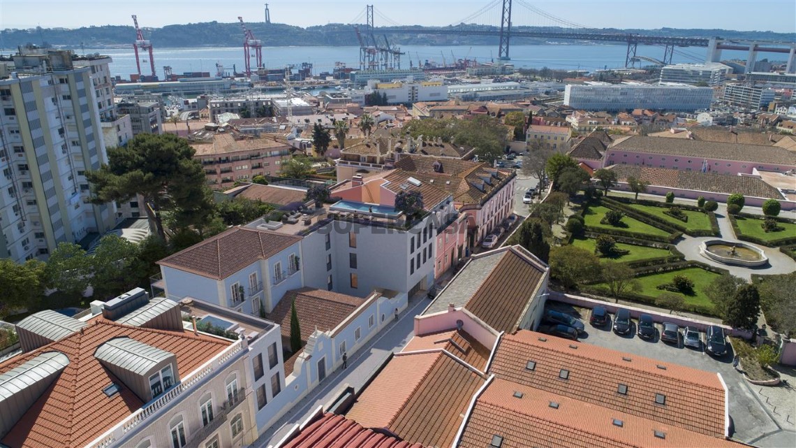 Vista aérea modelo Real Calçada