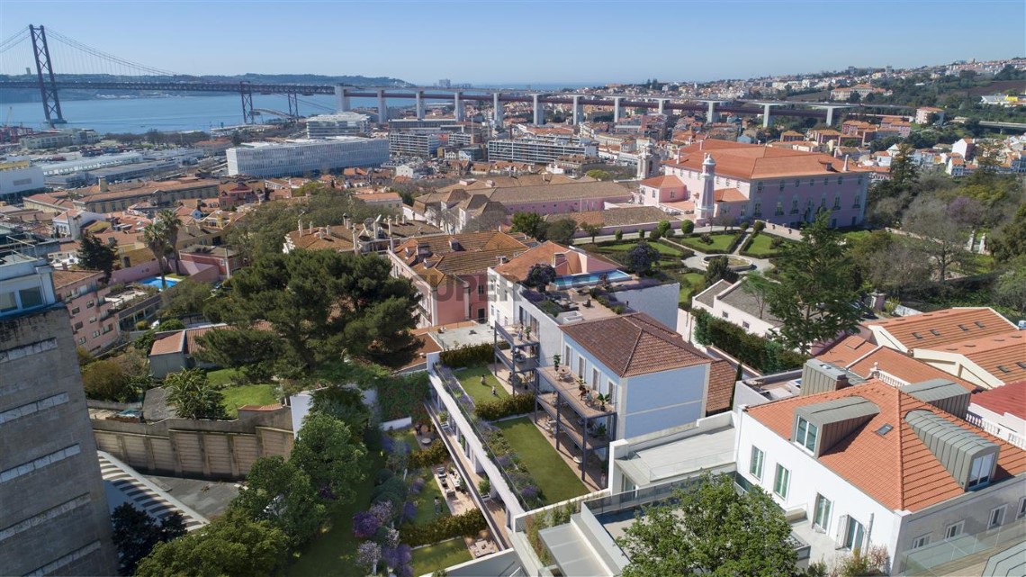 Vista aérea modelo Real Calçada
