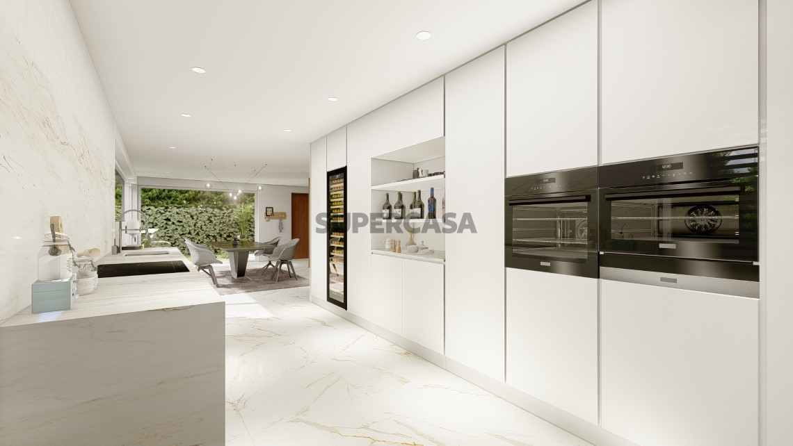Cozinha e sala