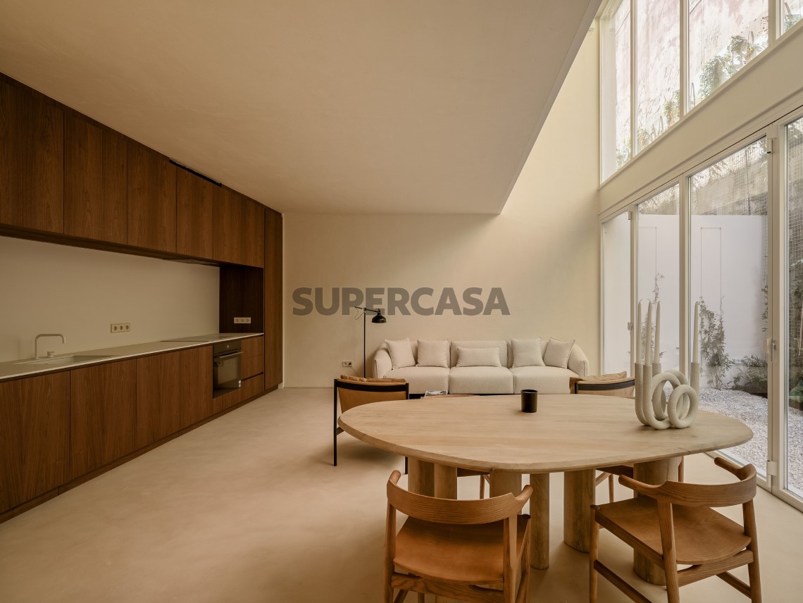 Cozinha e zona de refeições ALBA Lisboa