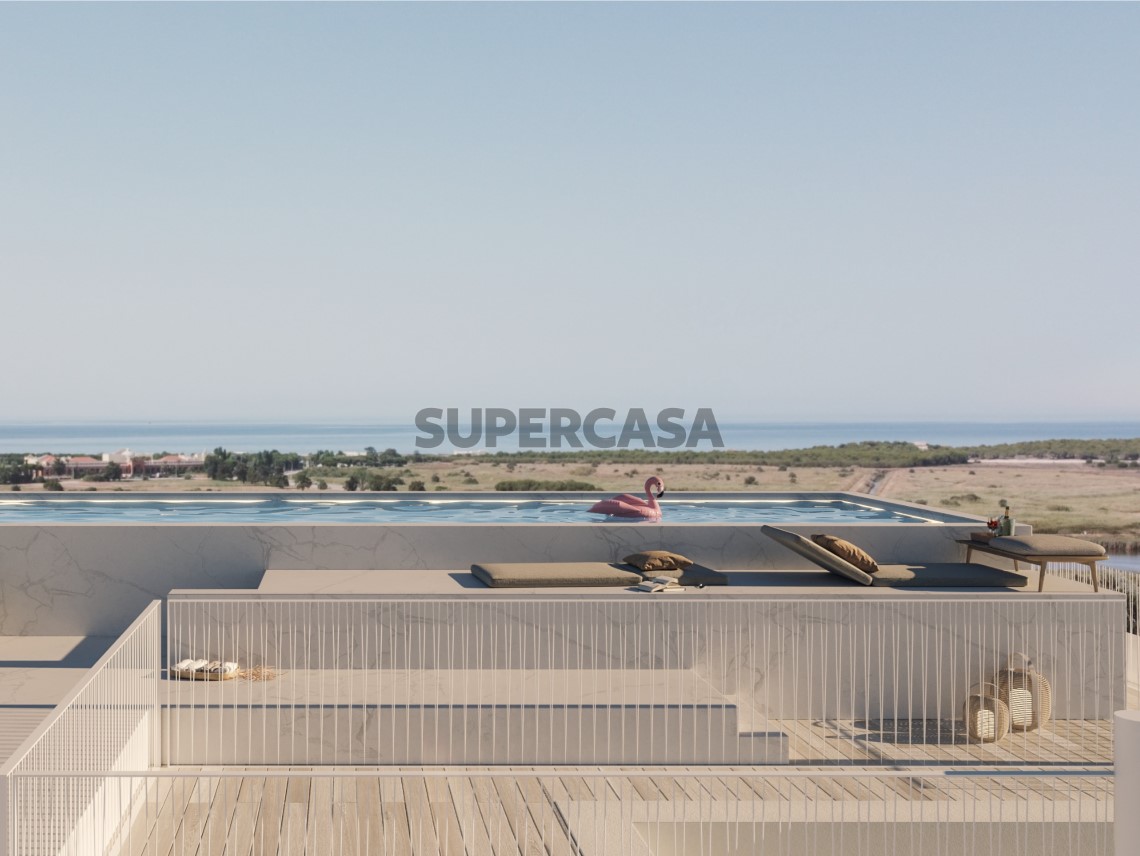 Piscina Rooftop modelo Serenity Vilamoura