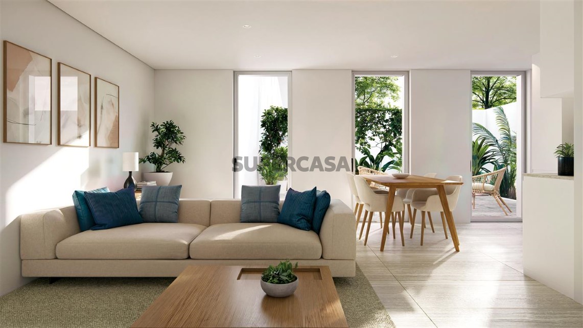 Sala de estar modelo Terraços do Sado