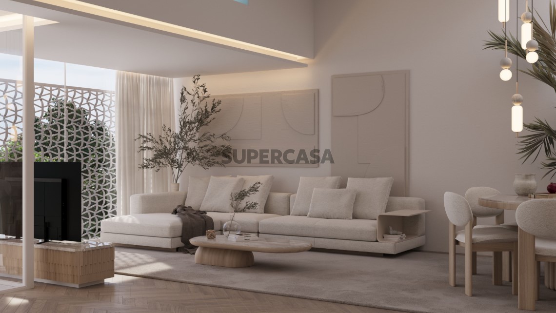 Sala de estar modelo Cuckoo's Villas