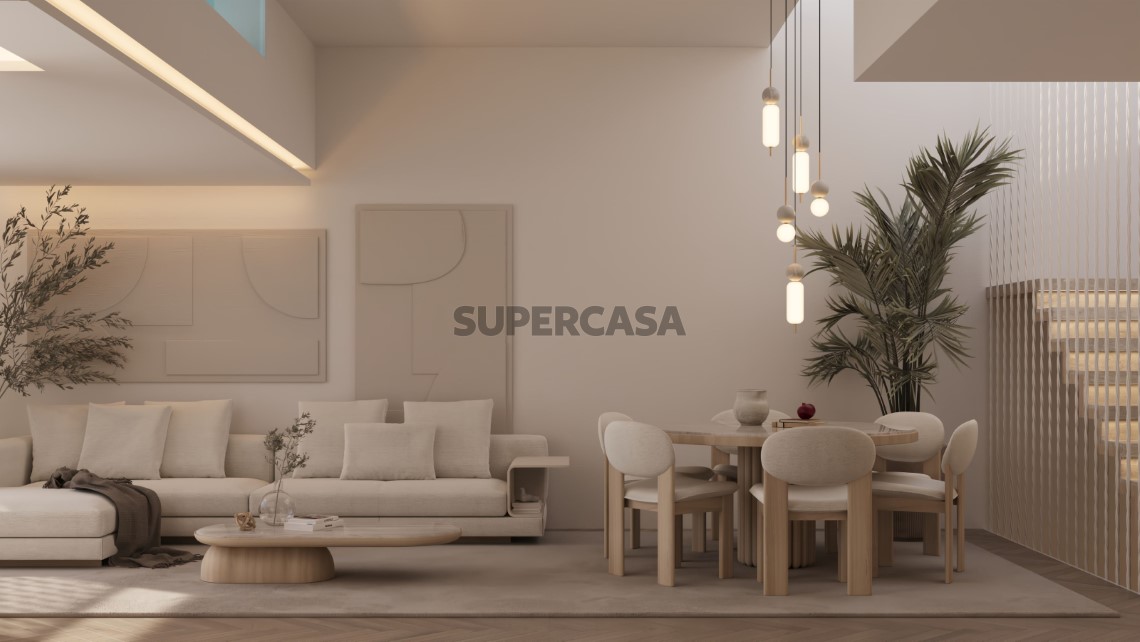 Sala de estar modelo Cuckoo's Villas