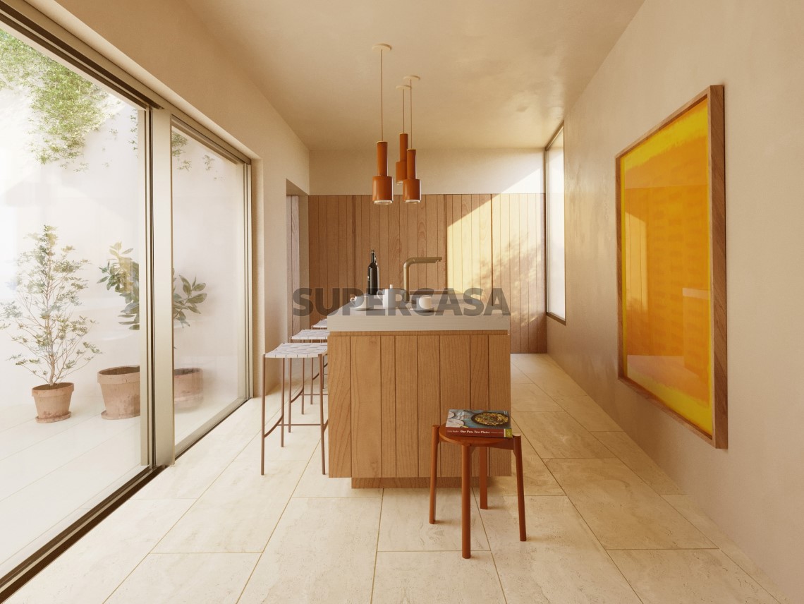 Cozinha modelo Olive Green Residence