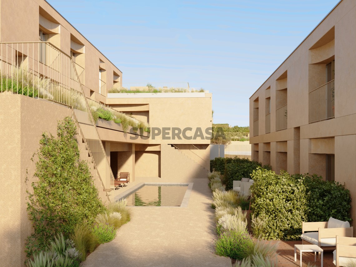 Zona exterior modelo Olive Green Residence