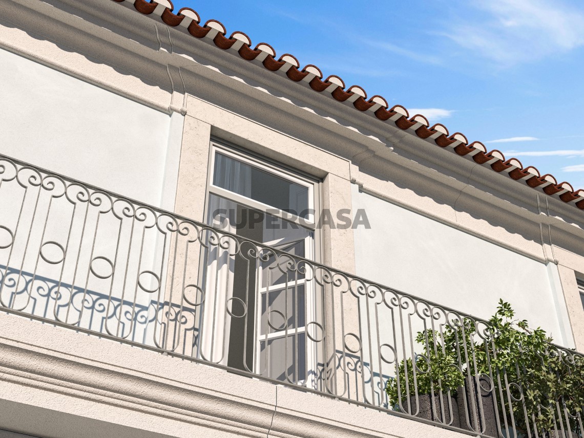 Detalhes fachada modelo Stephens
