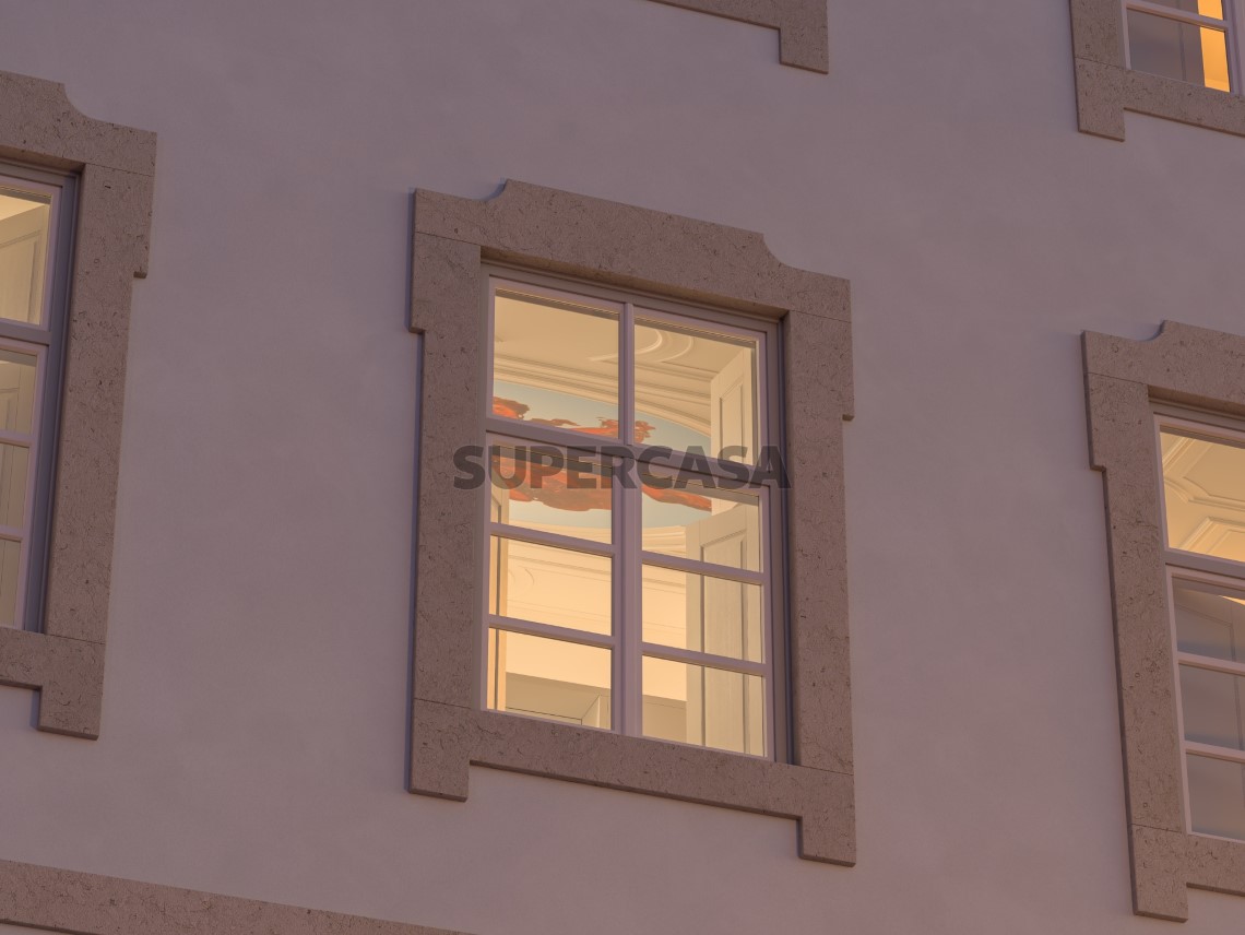 Detalhes fachada modelo Stephens