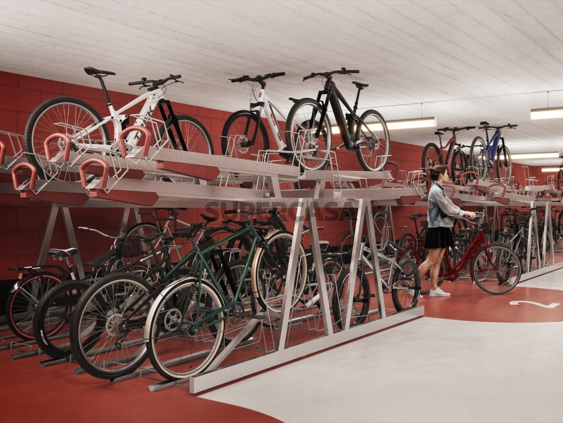 Bicicletário modelo ALMAR Beach