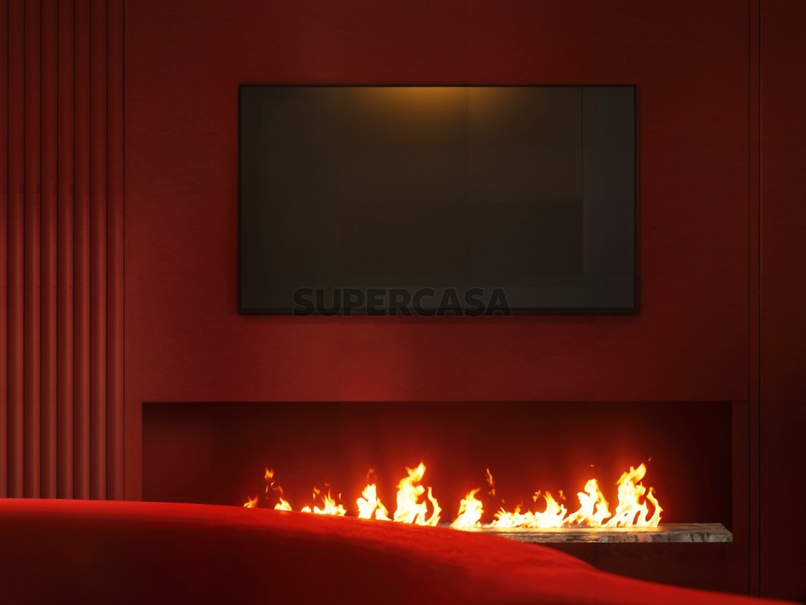 Sala modelo Red In Blue