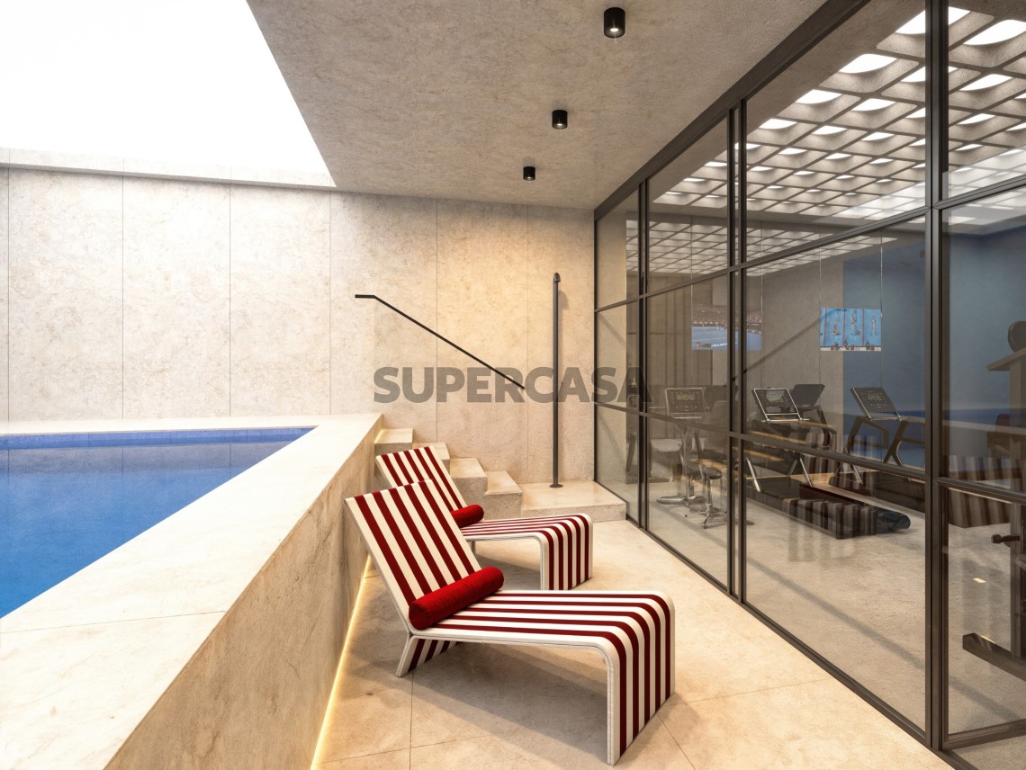 Piscina modelo Red In Blue