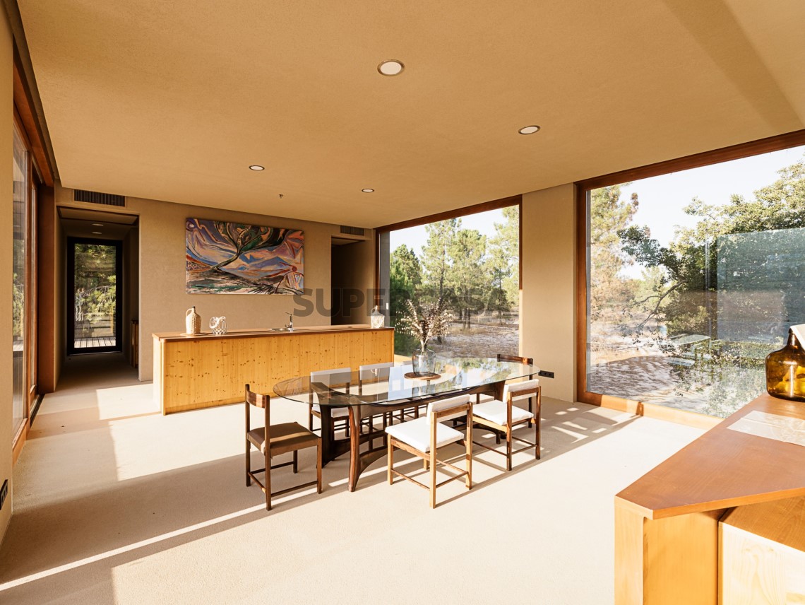 Sala de Jantar Melides Villas