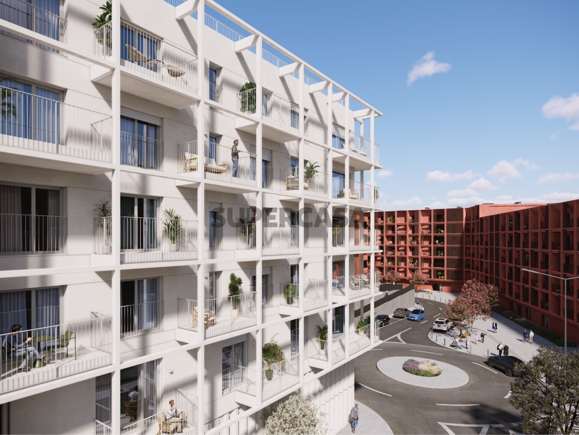 Fachada modelo Almar Park