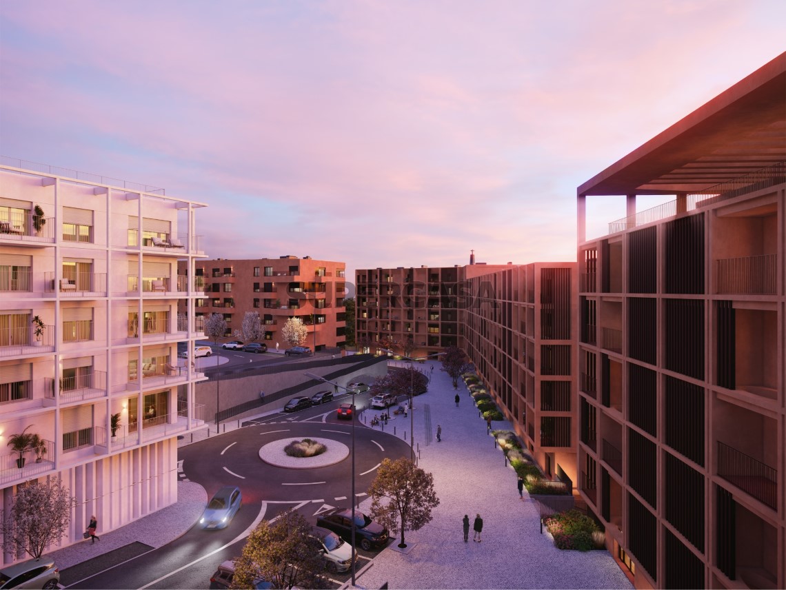 Fachada modelo Almar Park