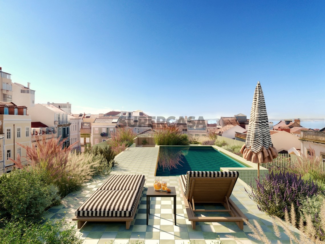 Terraço modelo Vila Graça
