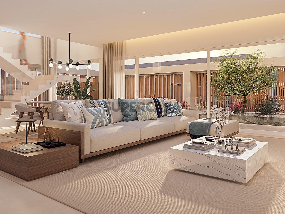 Sala Modelo Alfarroba Condominium