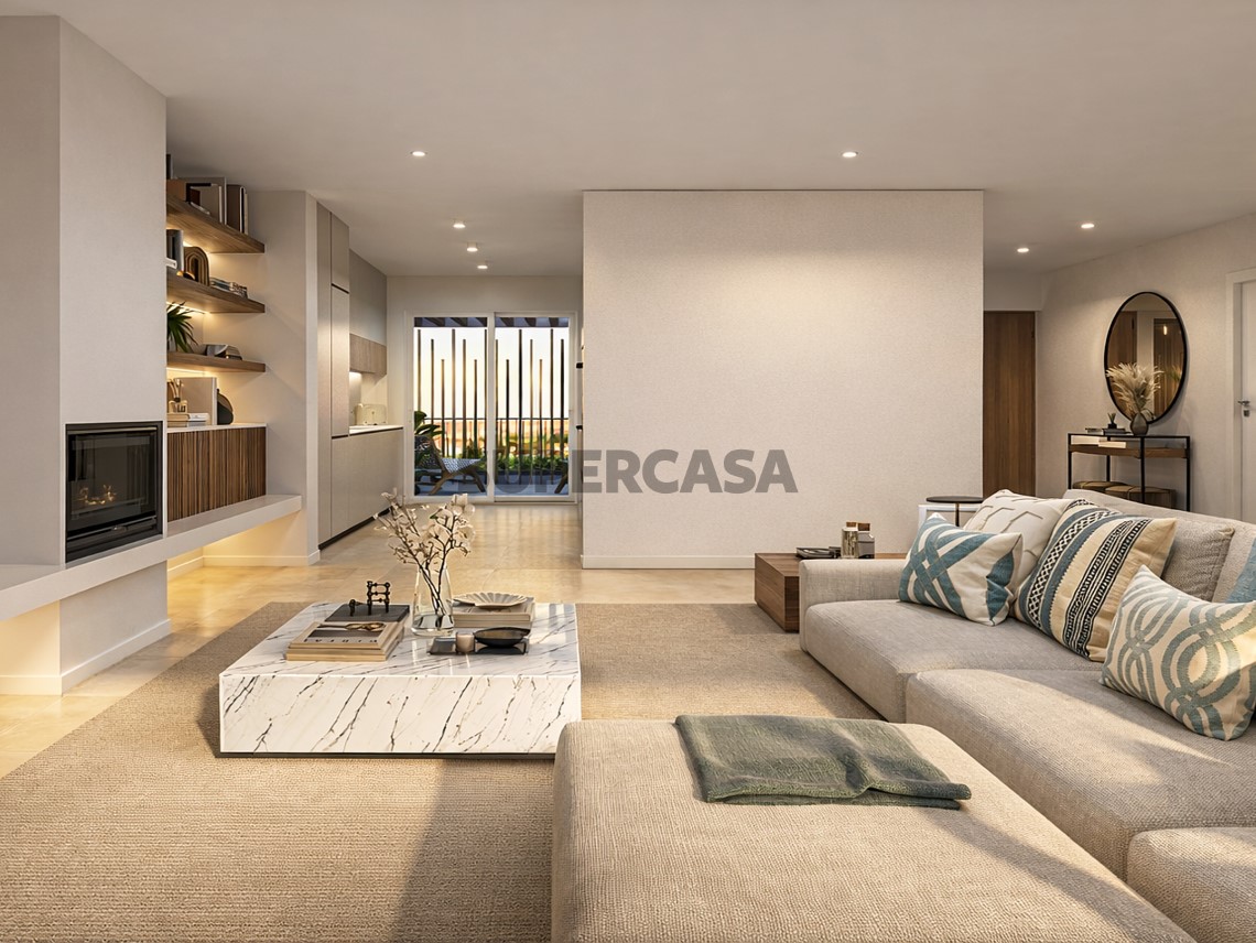 Sala Modelo Alfarroba Condominium