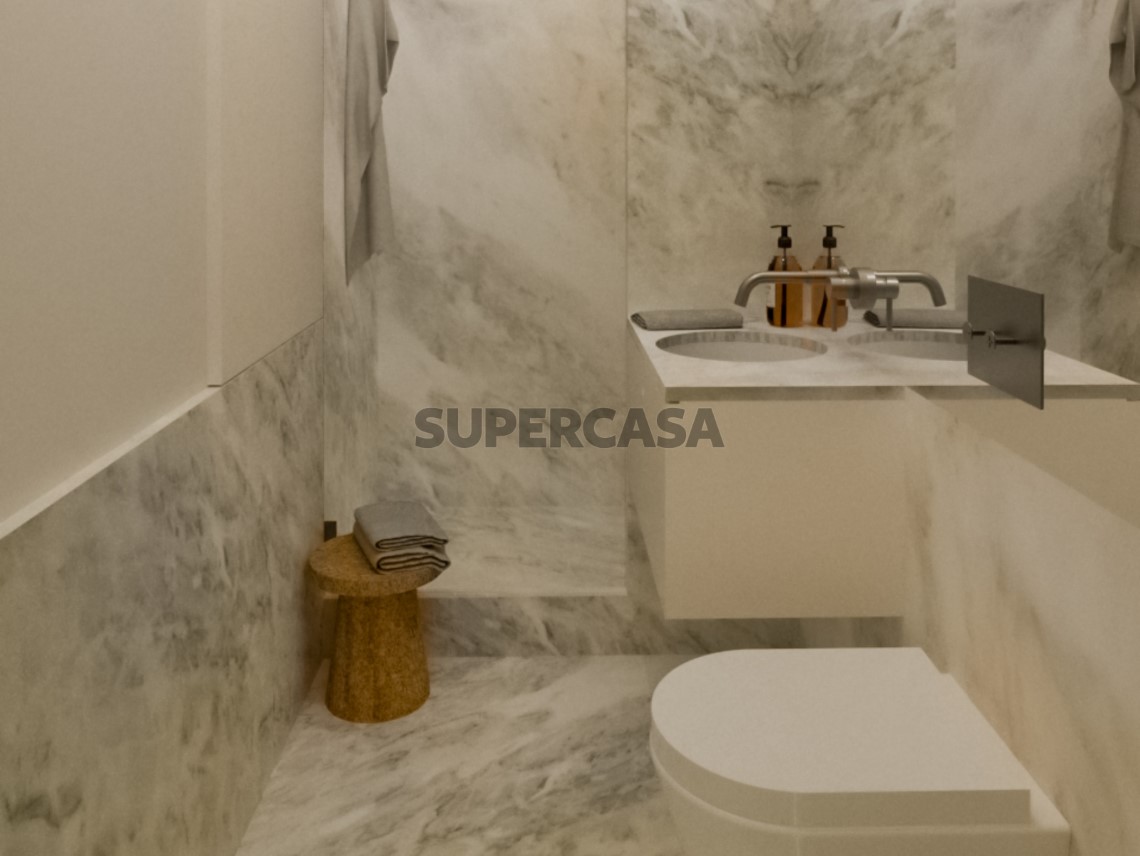 Casa de Banho Modelo Fração D Bahuto