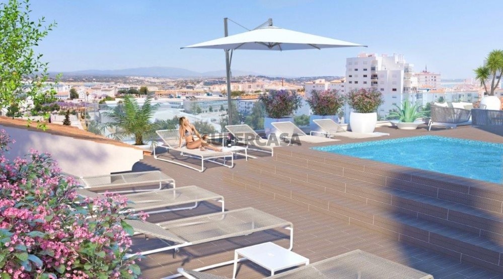 Piscina-PALM RESIDENCE Apartamento-São Gonçalo de Lagos-CASASDOSOTAVENTO