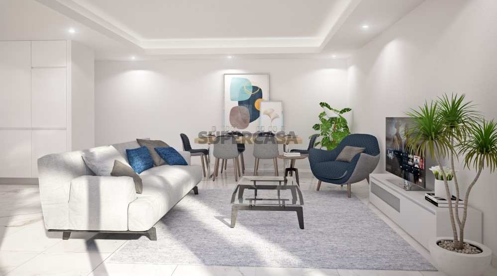 Sala-PALM RESIDENCE Apartamento-São Gonçalo de Lagos-CASASDOSOTAVENTO