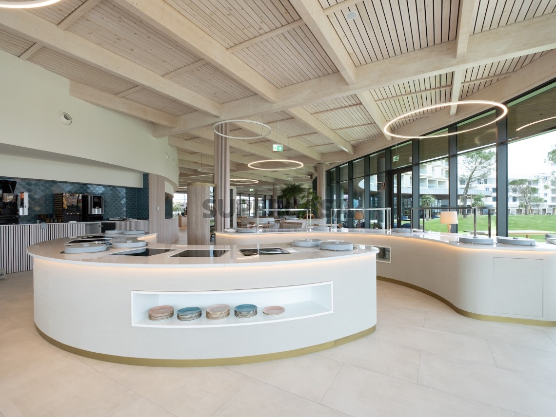 restaurant area