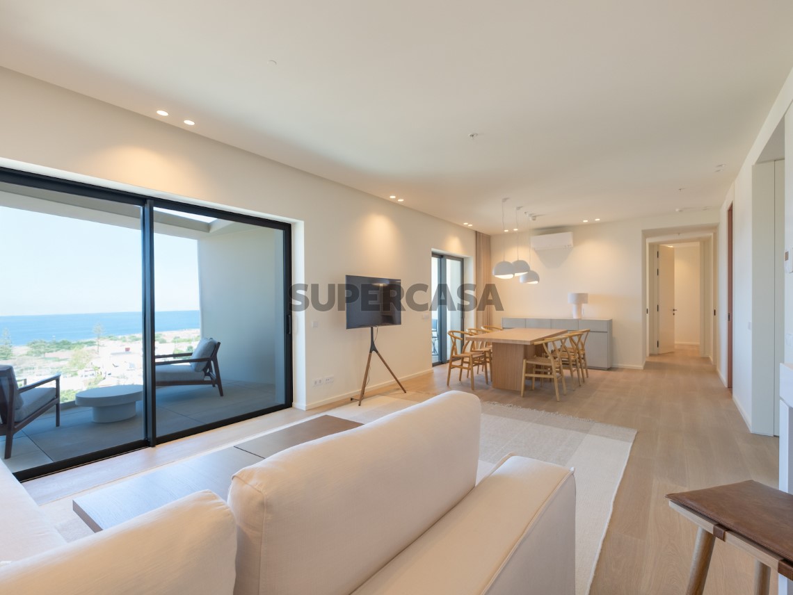 living room sea view