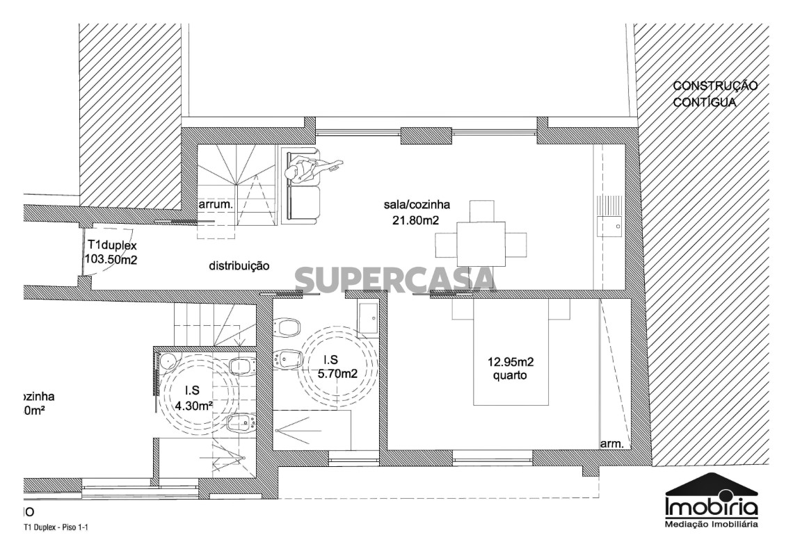 T1 DUPLEX - PISO 1-1