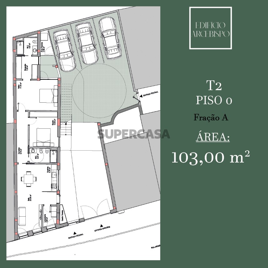 Apartment verkaufen auf Rua Arcebispo Pereira Bilhano