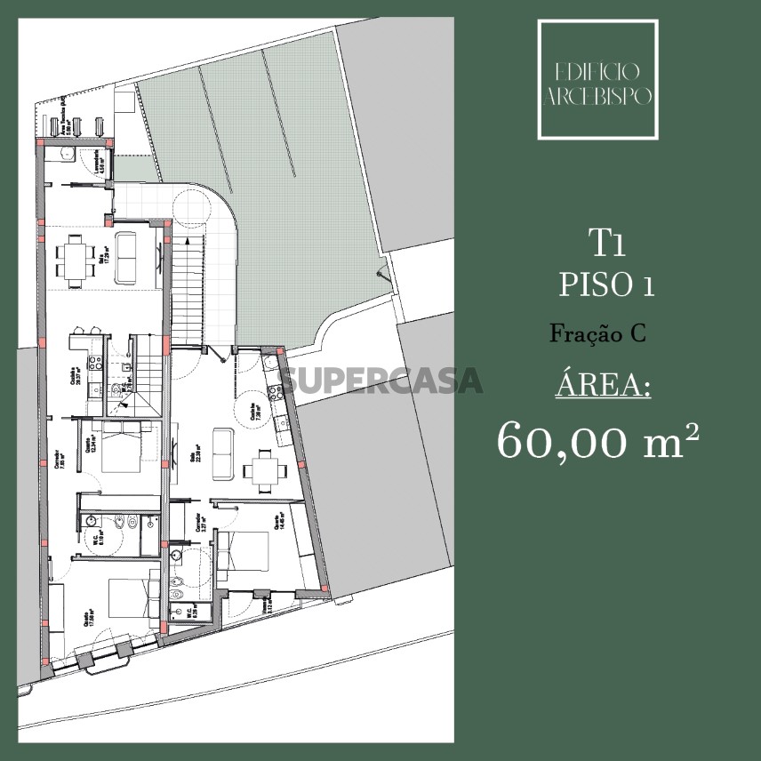 Apartment verkaufen auf Rua Arcebispo Pereira Bilhano