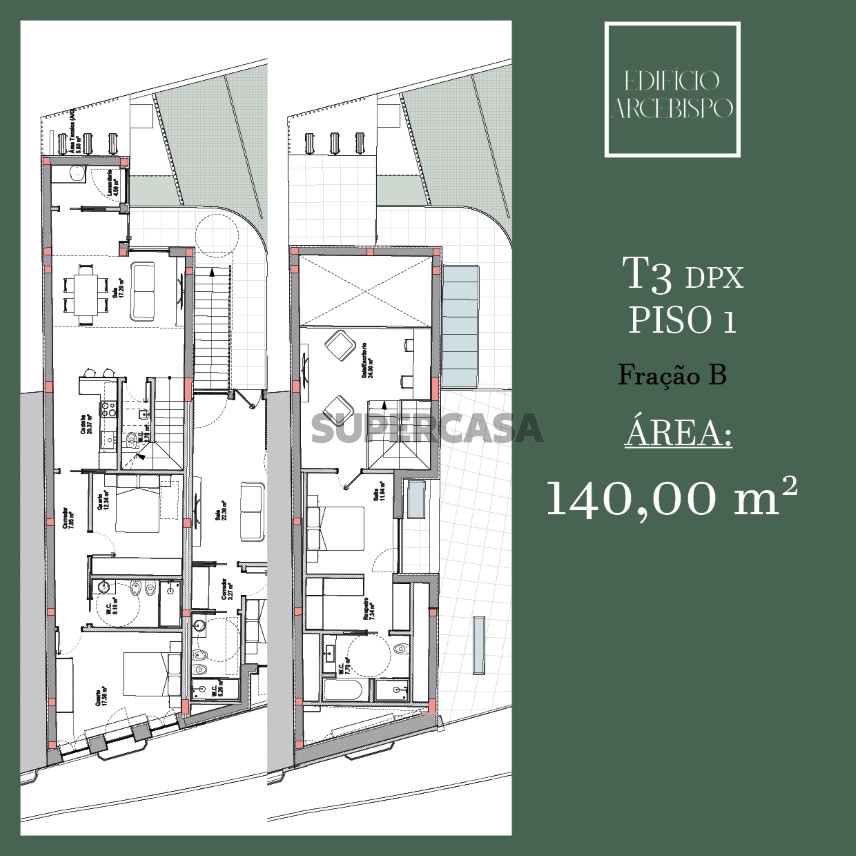 Apartment verkaufen auf Rua Arcebispo Pereira Bilhano