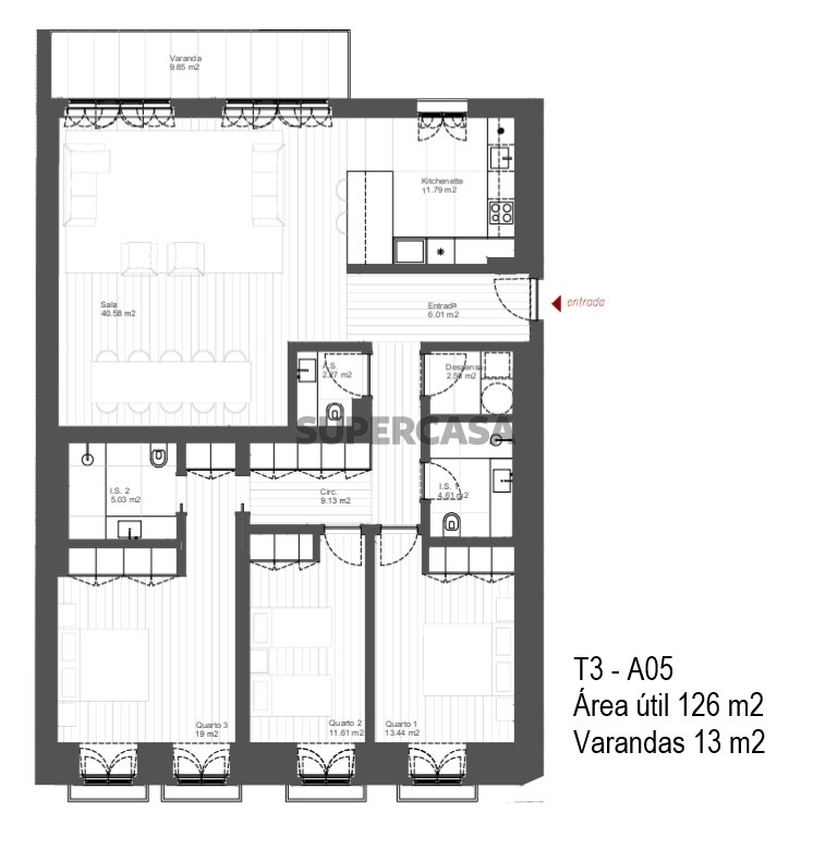 Nova construção à venda em Santo António