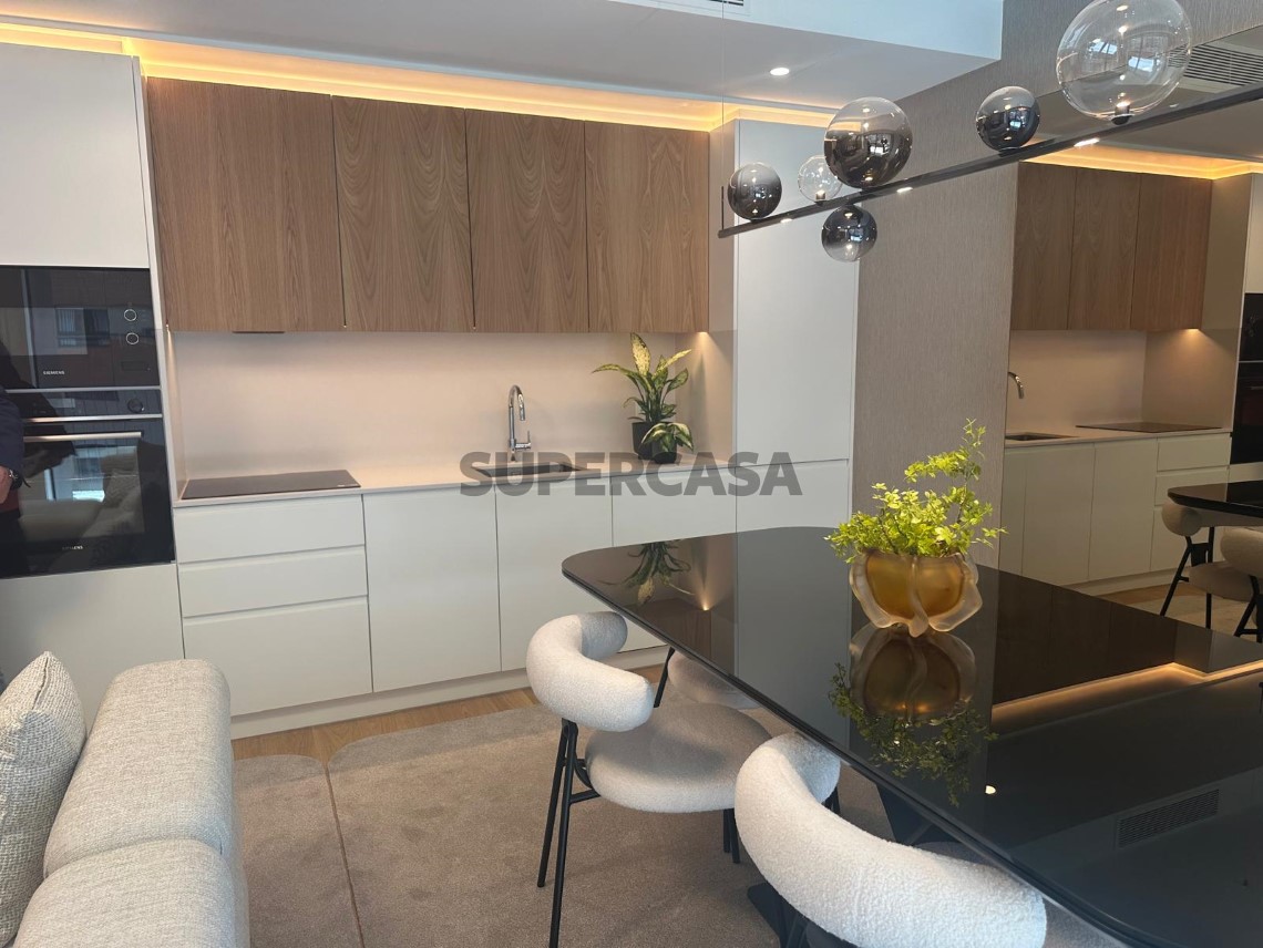 Sala com cozinha em open space