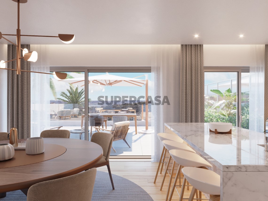 Venda-Apartamento-varanda-garagem-Campolide-Cluttons-3D-Piso 1 sala varanda