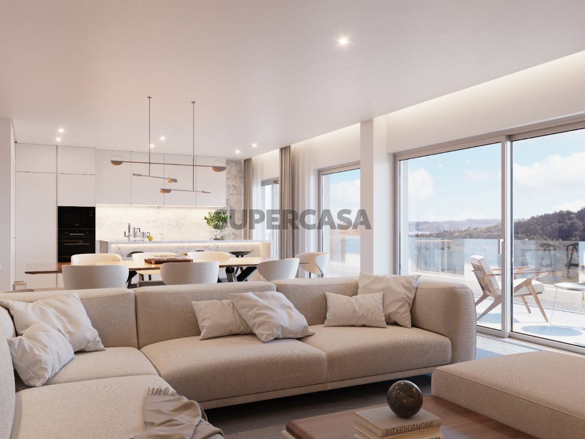 Venda-Apartamento-varanda-garagem-Campolide-Cluttons-3D-piso 5 e 6 sala2