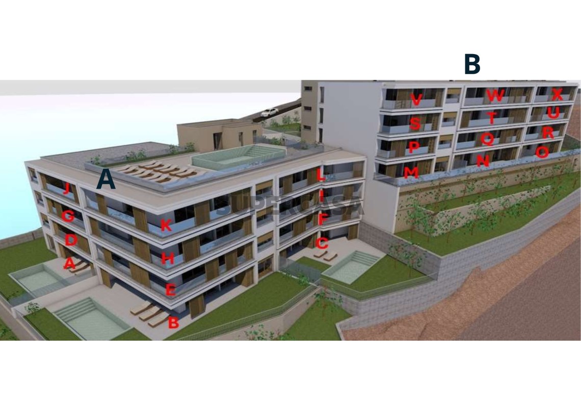 Localização A + B