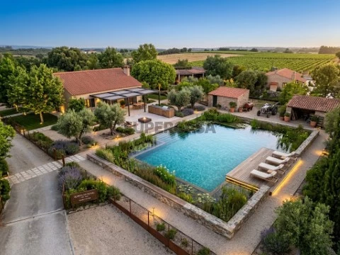 Vista da piscina