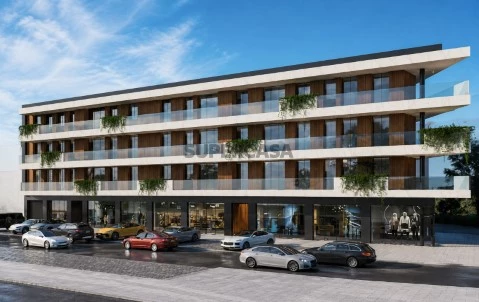 T2 Novo | Centro da Cidade | Terraço de 38 m² e garagem