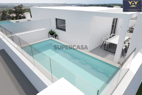 Penthouse T2 Duplex na Rua Francisco Bívar, Mexilhoeira Grande, Portimão