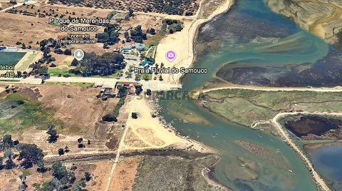 Terreno Urbano - 5.700m² - Ao lado da Praia Fluvial do Samouco