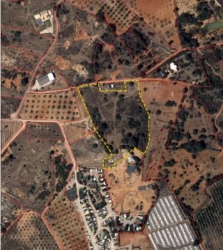 delimitação do terreno