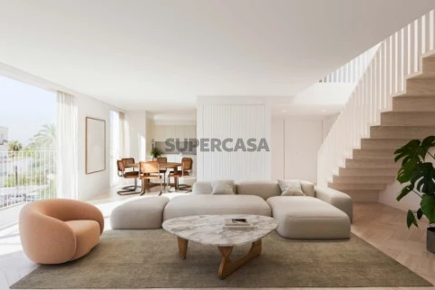 W5163Q - Penthouse T4 Duplex no Empreendimento Conde da Ribeira - Alcântara | Wallis Real Estate