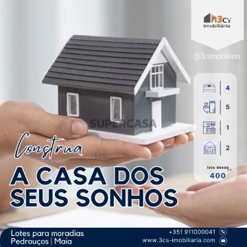 Terrenos Pedrouços Maia